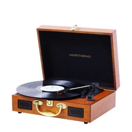 are there any good modern wooden record players for cheap